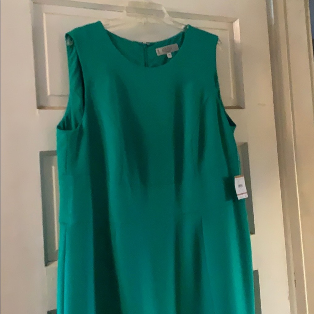 Mint green dress